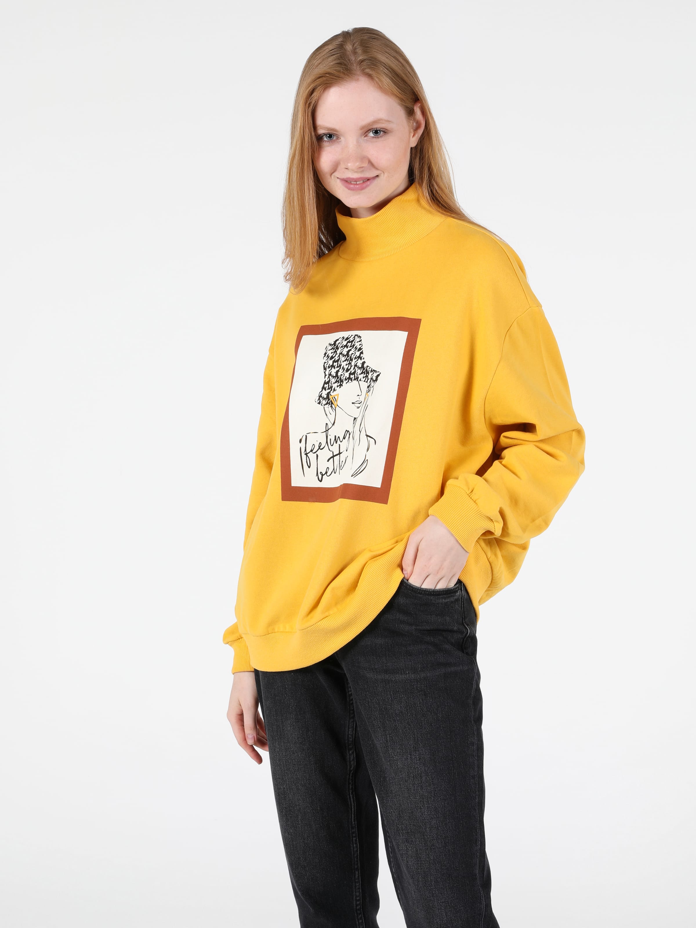 

Свитшот Colin's CL1051297MYL M Mustard Yellow