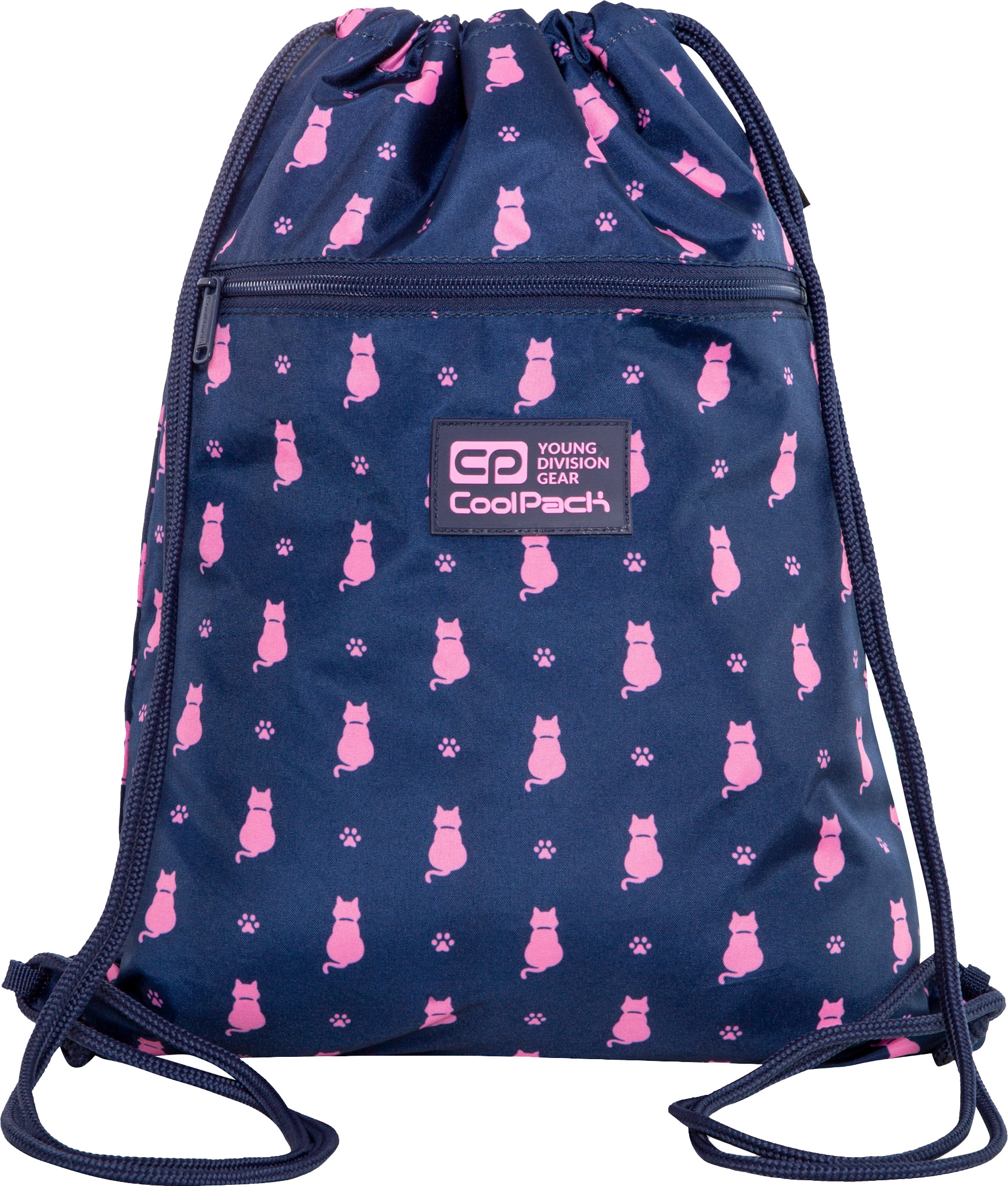 

Сумка для обуви CoolPack Vert Navy Kitty 33 x 43 см для девочек (C70240)