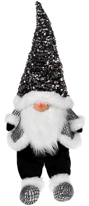 

Мягкая игрушка «Гном Blackamp;White» 22х16х64см в пайетках, сидячий Bona BD-877-090