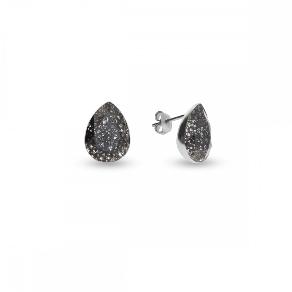 

Серебряные серьги Spark со Swarovski Atessa K432014BP