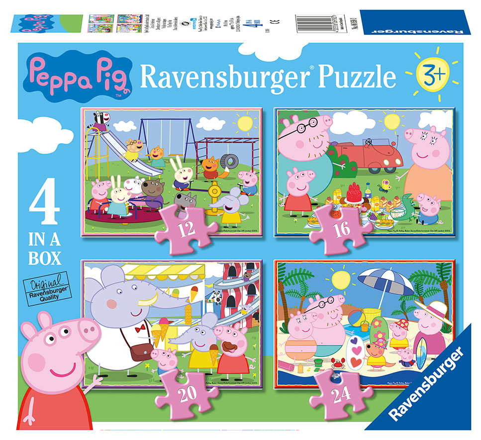 

Пазл Ravensburger Свинка Пеппа 4 шт (4005556069583)