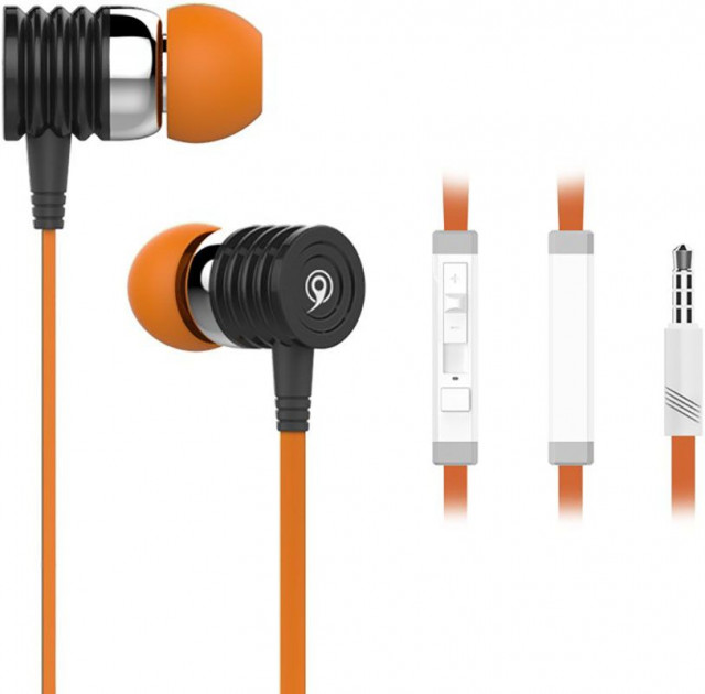 

Наушники-гарнитура с микрофоном Celebrat S50 Orange (105499)