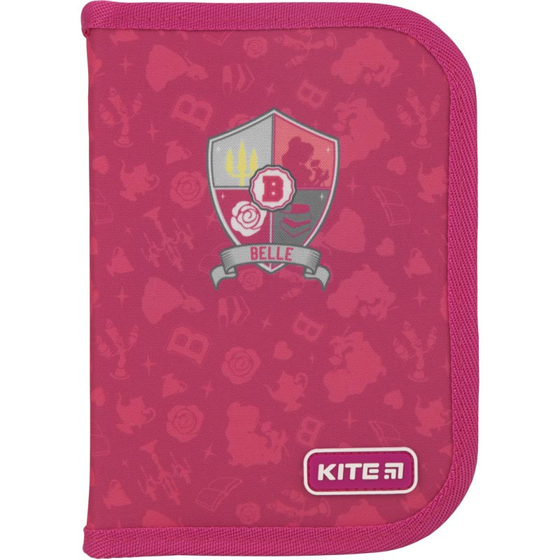 

Пенал без наполнения Kite Education Princess розовый P19-621