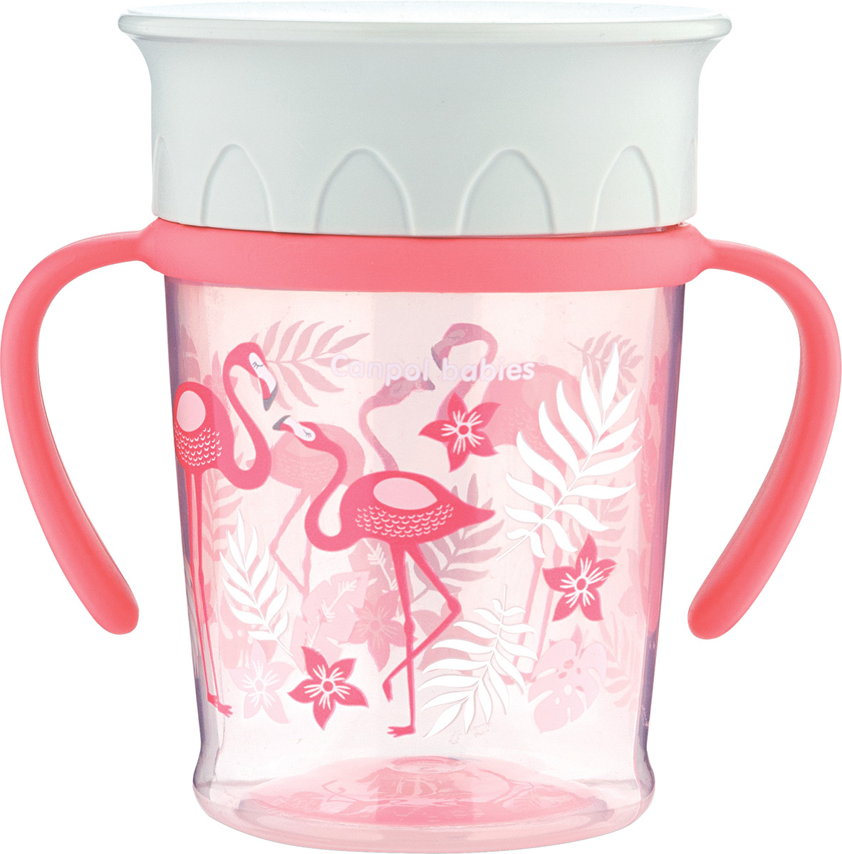 

Кружка Canpol Babies 360 Jungle Коралловая 270 мл (56/504_cor) (5903407565040)