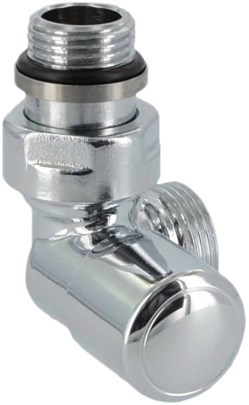 

Кран отсекающий Carlo Poletti FIRST CORNER трехосевой SX (левый) 1/2" х 24-19 хром (V174211CBSX)