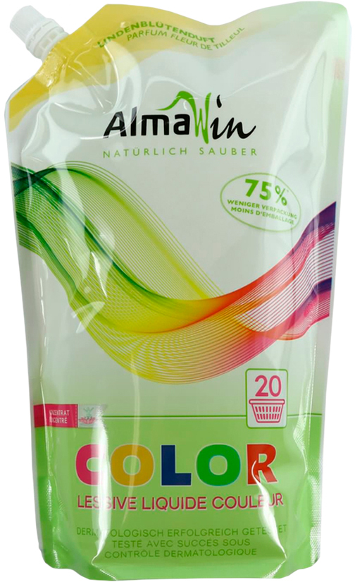 

Жидкое средство для стирки AlmaWin Color Эко 1.5 л