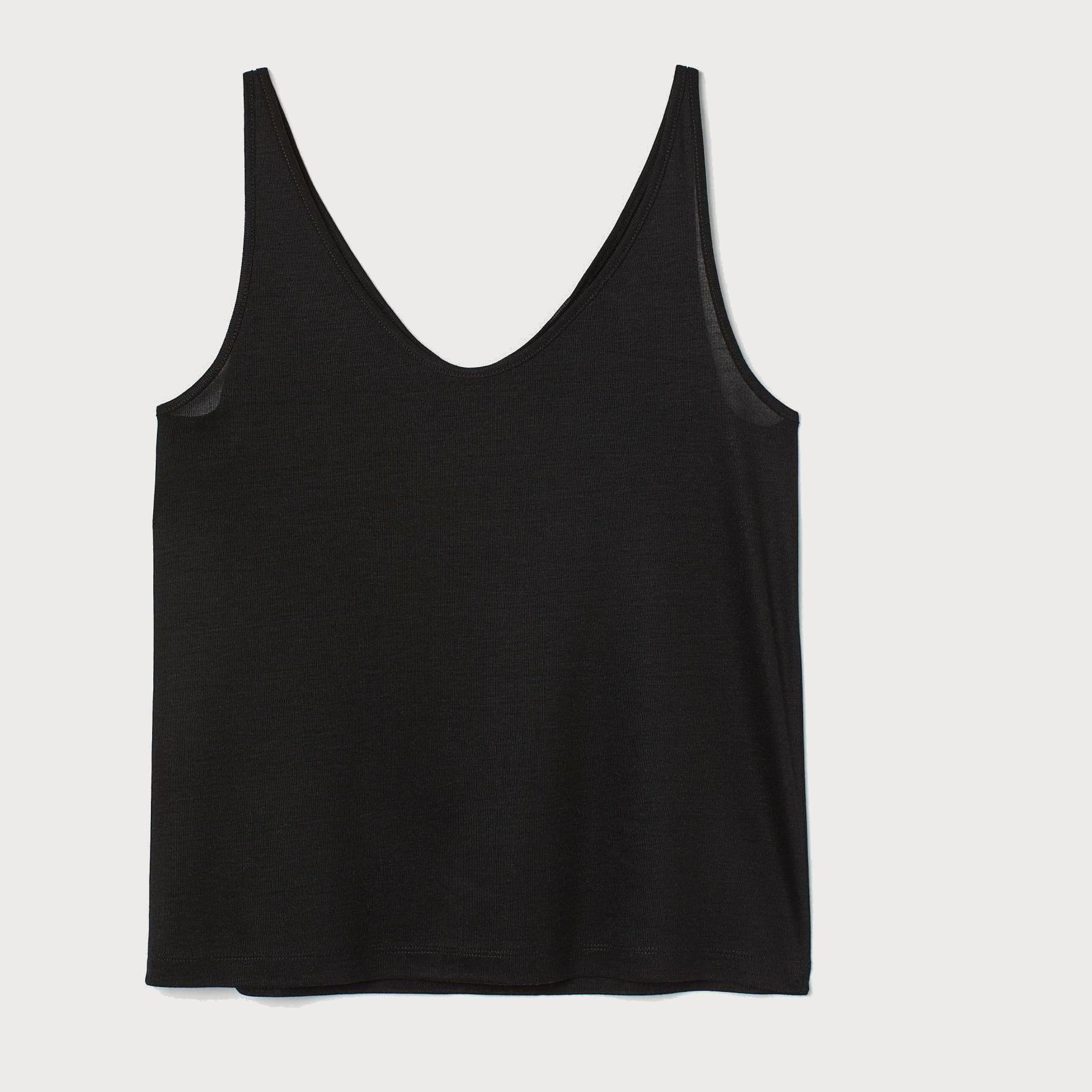 

Топ H&M 1607-7623920  Черный, Топ H&M 1607-7623920 S Черный