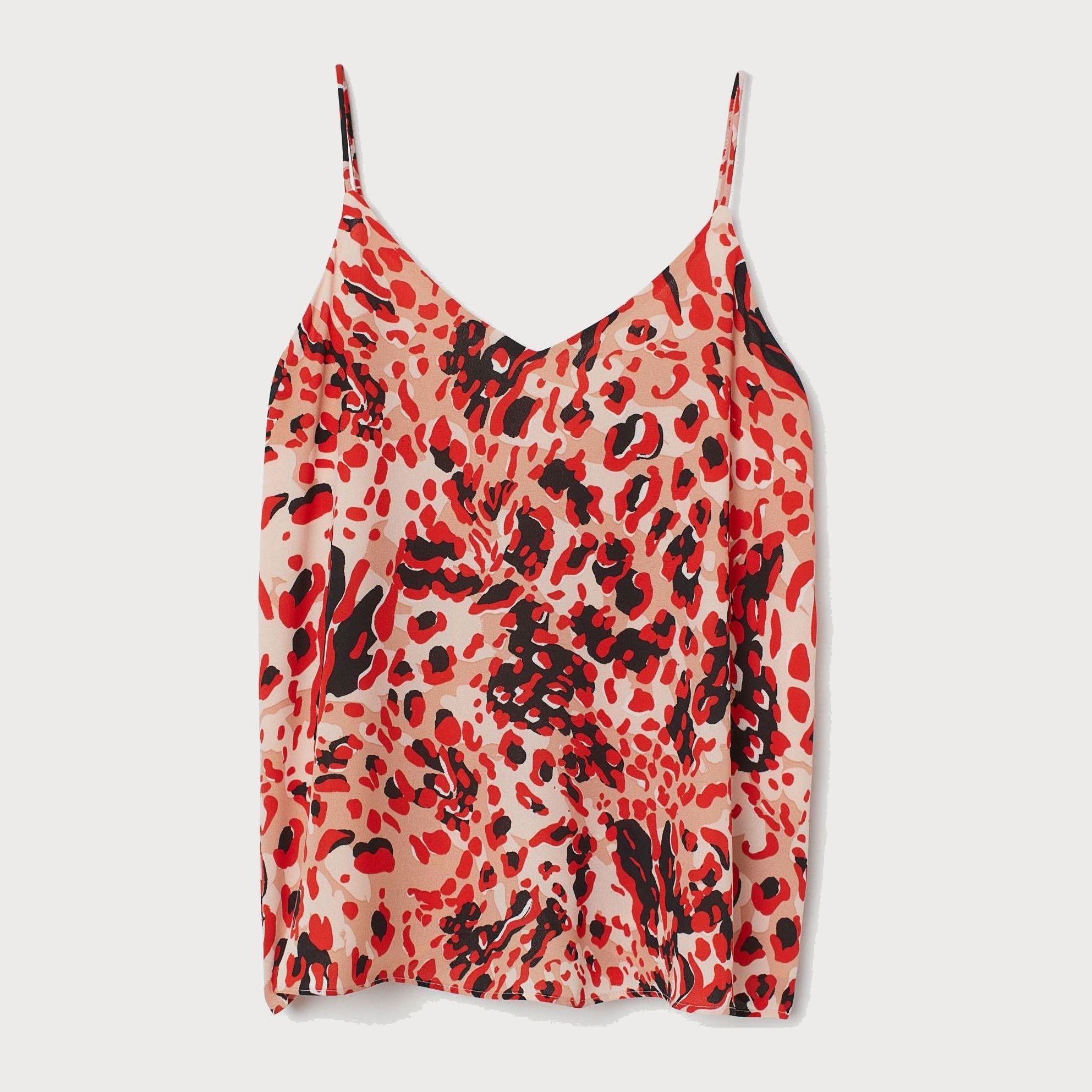 

Топ H&M 1703-7166729 42 Бежевый/Принт