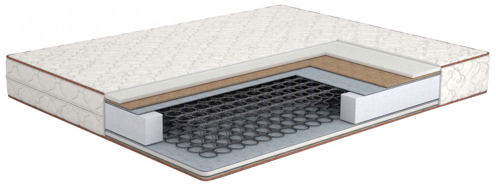 

Матрас Matroluxe Мехико Кокос 160x200 см