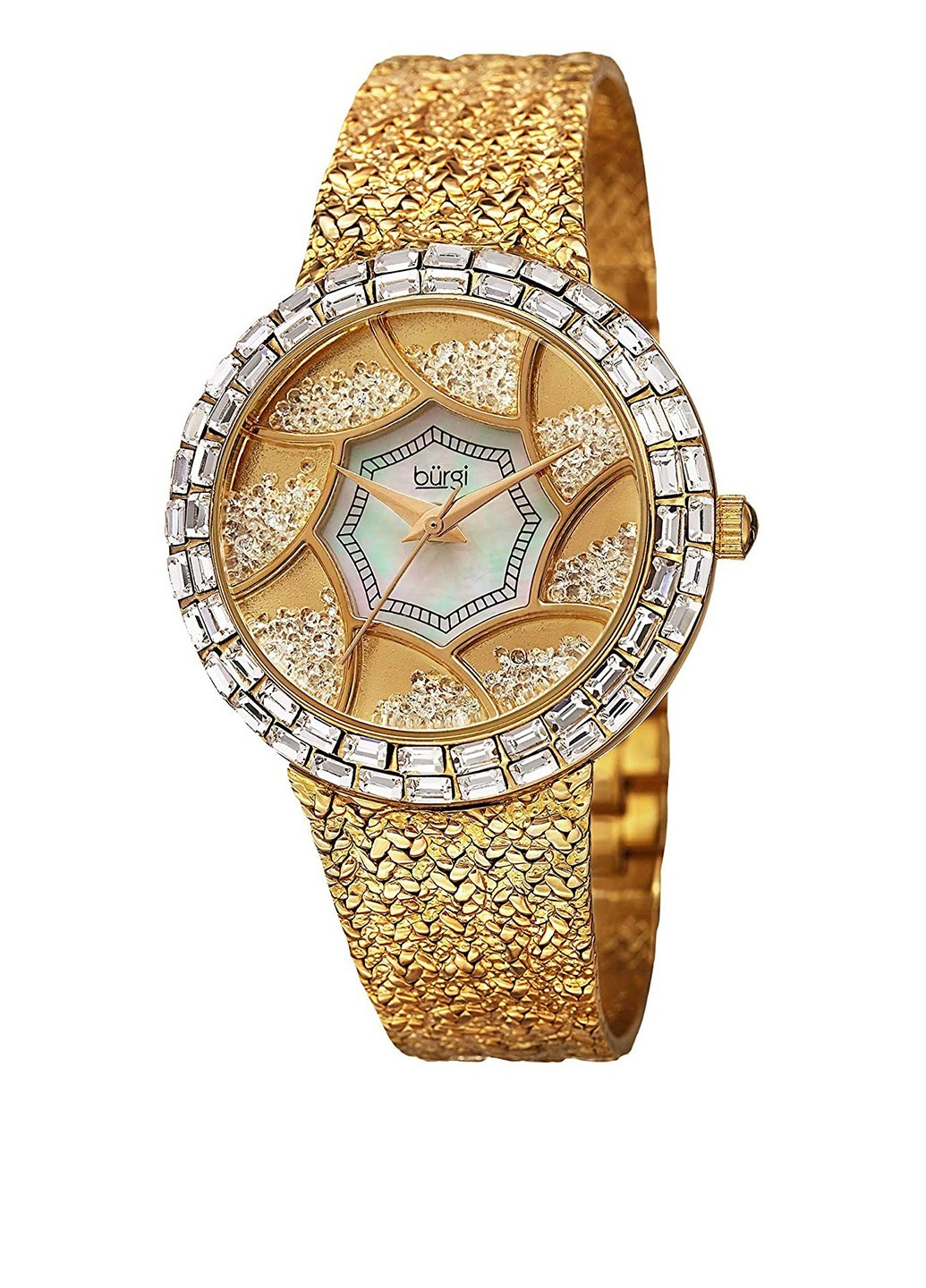 

Женские наручные часы Bürgi инкрустированы кристаллами Swarovski