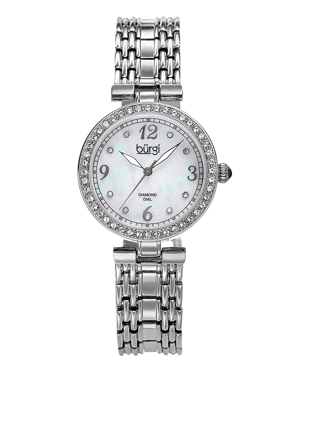 

Женские наручные часы Bürgi инкрустированы кристаллами Swarovski