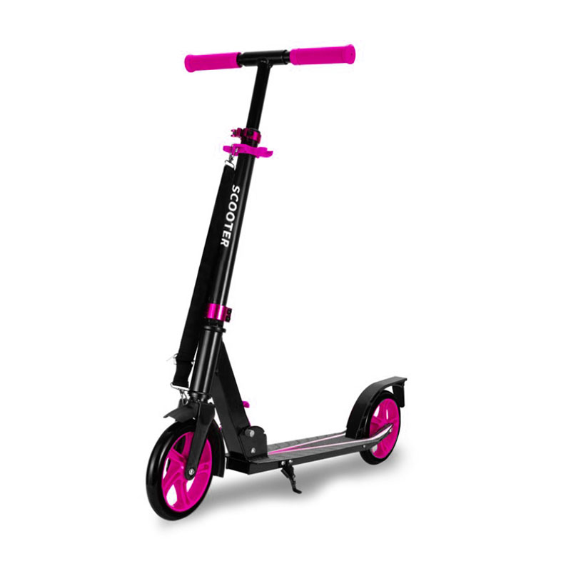 

Двухколёсный самокат для взрослых Scooter 2028 Pink большой подростковый