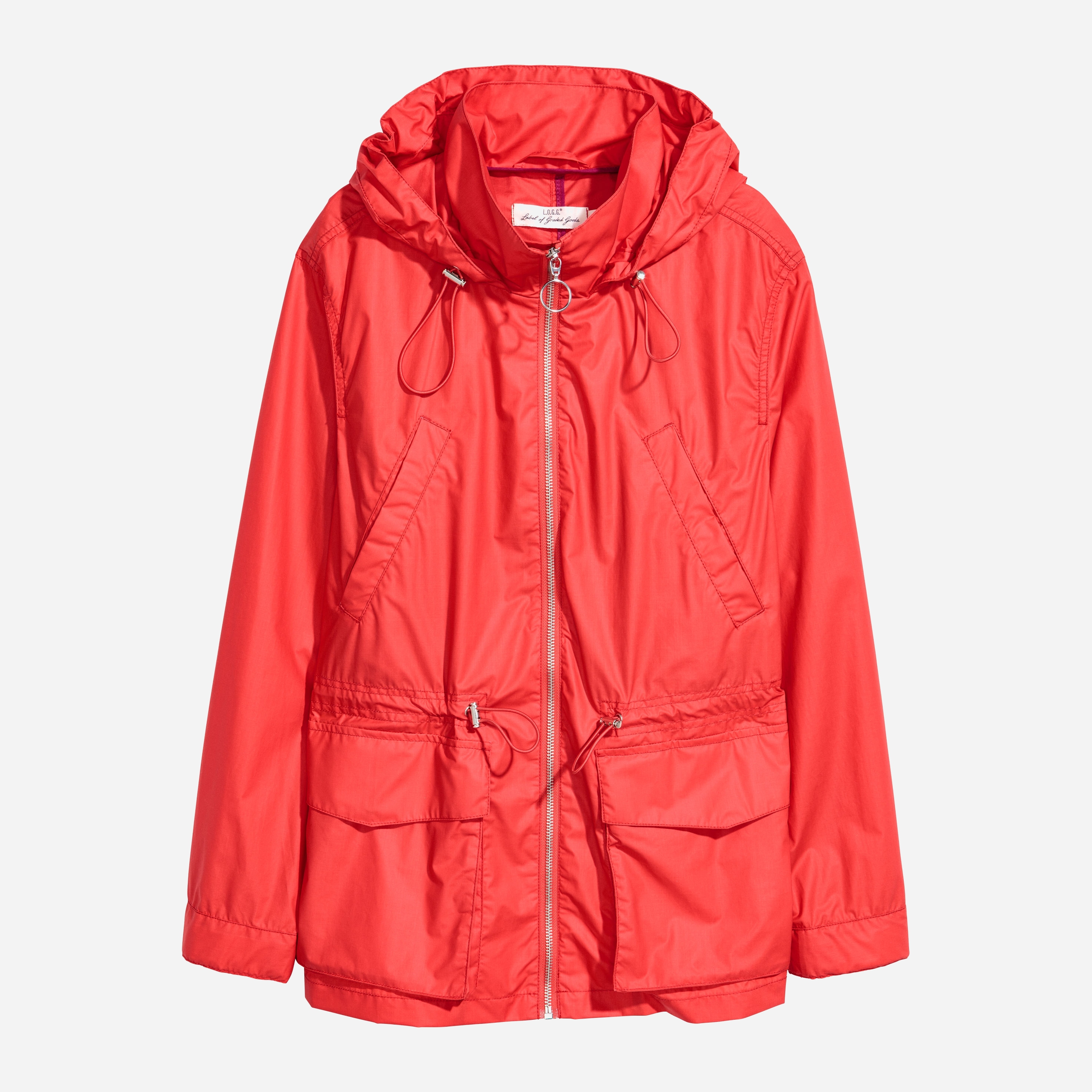 

Ветровка H&M 5239156-ACVF  Красная, Ветровка H&M 5239156-ACVF 46 Красная