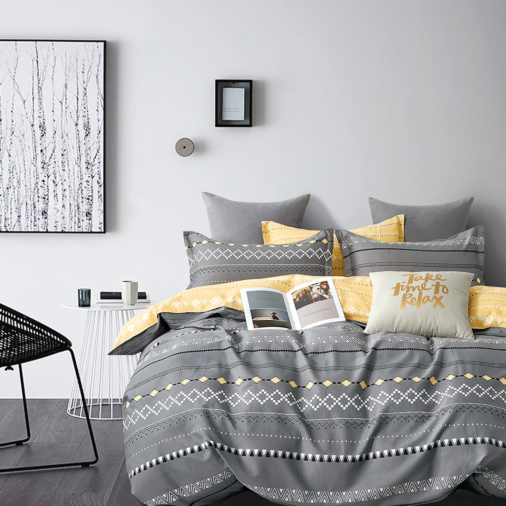 

Комплект постельного белья Home Line №05-014 Айдахо Семейный