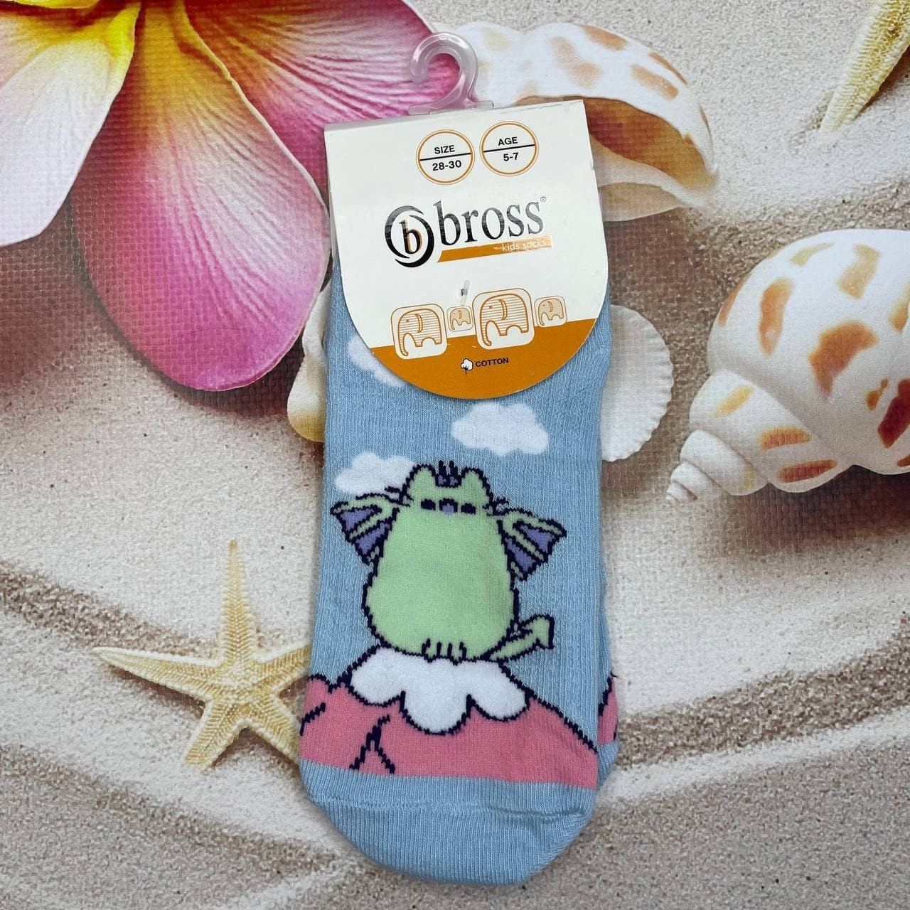 

Носки детские Bross 18-20р Magic Cat Голубые