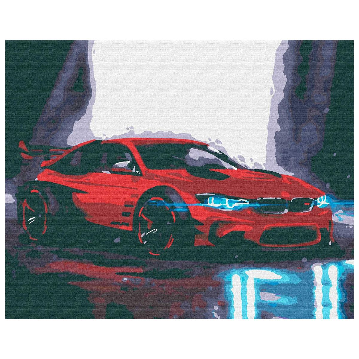 

Картина по номерам BMW Riviera Blanca (RB-0368) (166135)