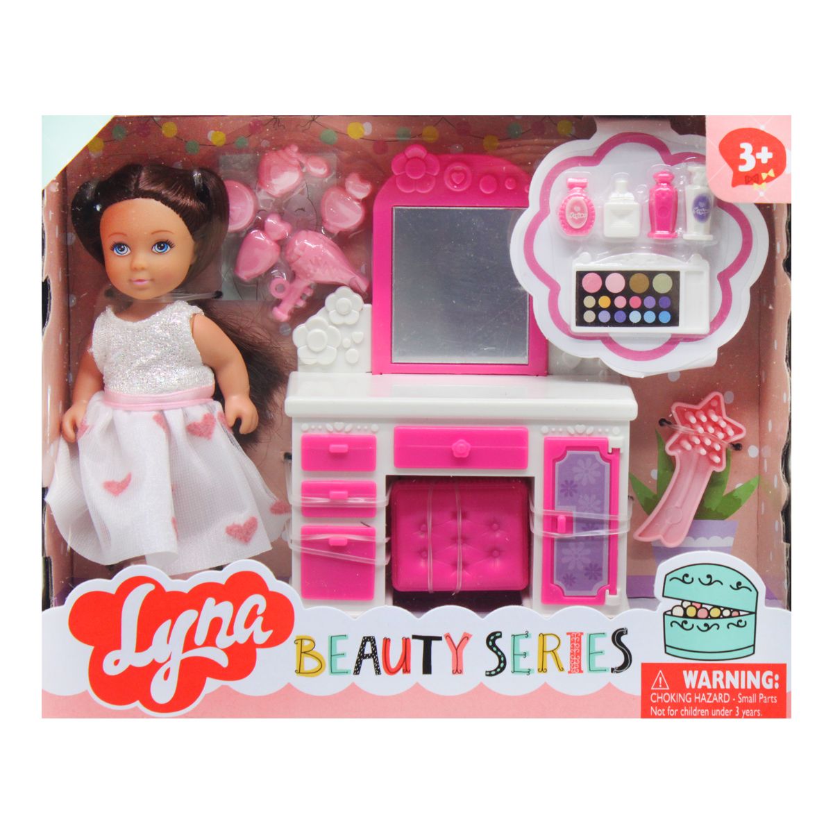 

Игровой набор Кукла Наоми с туалетным столиком брюнетка MiC (4602) (166220)