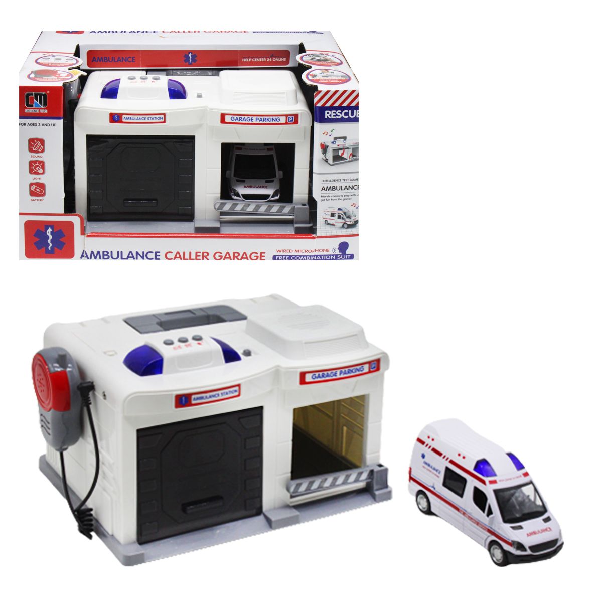 

Игровой набор Гараж MiC (CLM557) (166115)