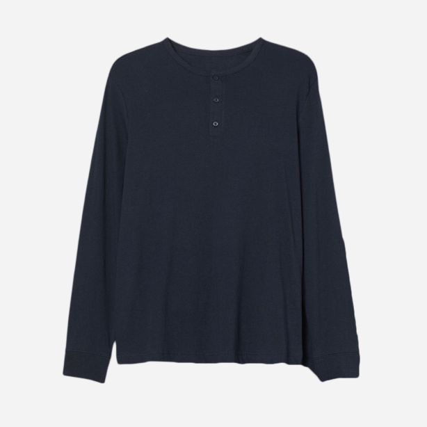 

Лонгслив пижамный H&M zh0902901 XL Темно-черный