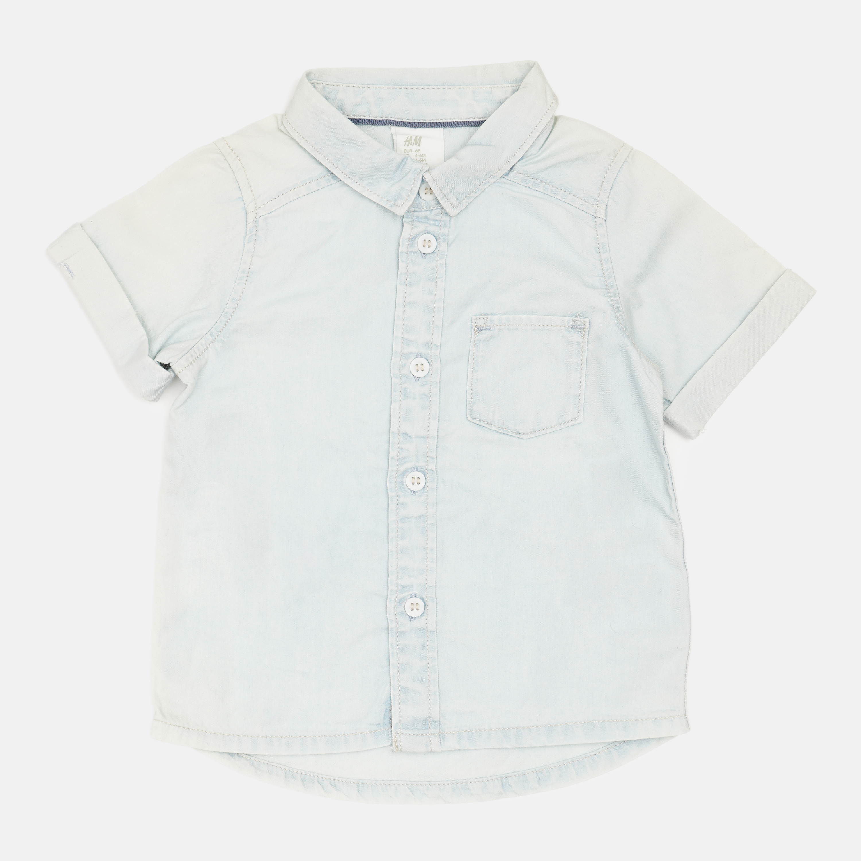 

Рубашка H&M в5104295 68 см Голубая
