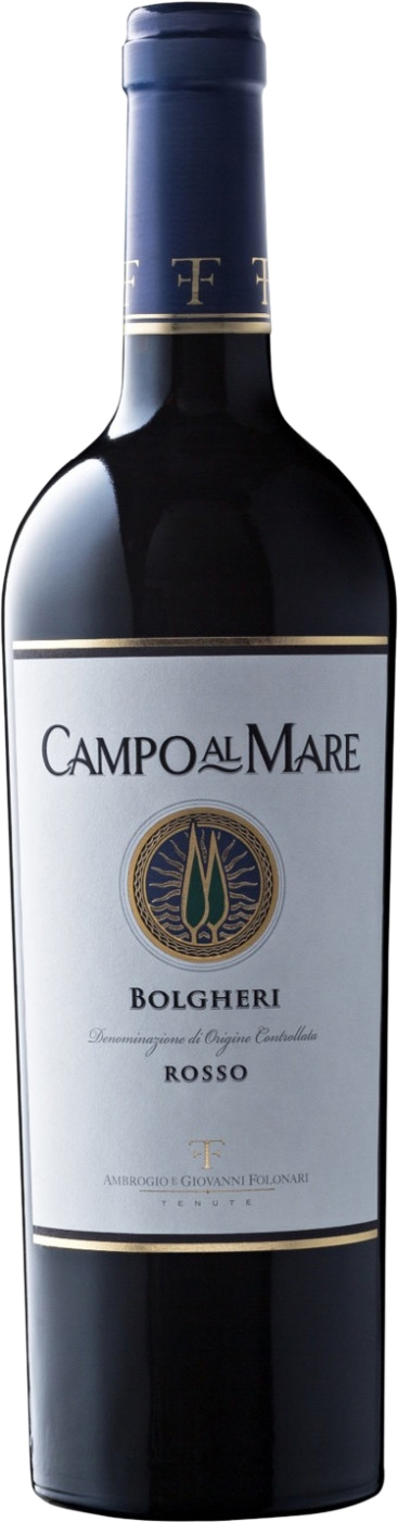 Акция на Вино Ambrogio e Giovanni Folonari Campo Al Mare Bolgheri Rosso красное сухе 0.75 л 15.5 % (8001670134059) от Rozetka UA