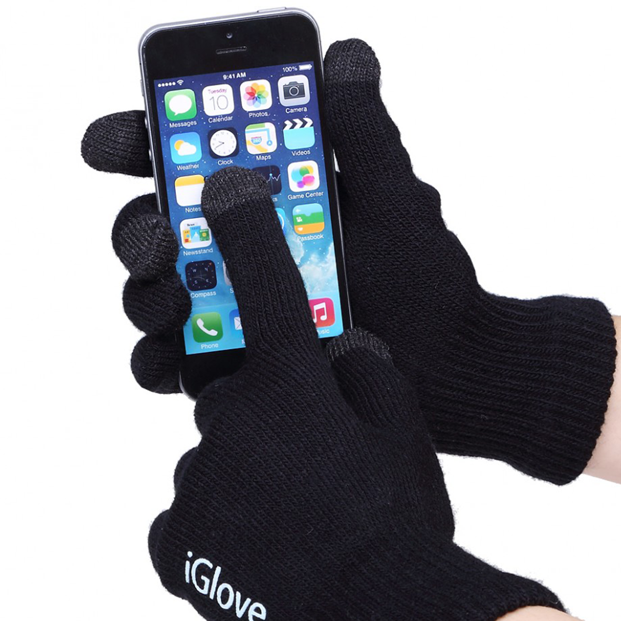 

Перчатки для сенсорных экранов iGlove Black зимние для смартфонов универсальные (F_3571-10417)