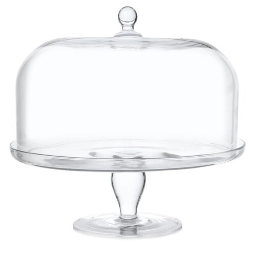 

Стеклянное блюдо DUKA GLASS на ножке с крышкой диаметр 31 см