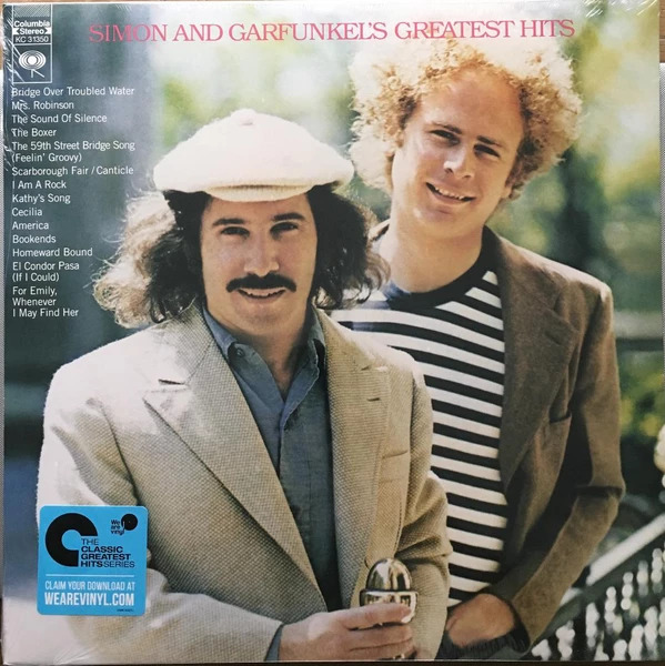 

Виниловая пластинка SIMON & GARFUNKEL GREATEST HITS (EAN 0190758176611)