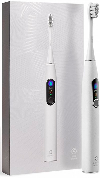 

Электрическая зубная щетка Xiaomi Oclean X Pro Elite Grey (OLED) (Международная версия)