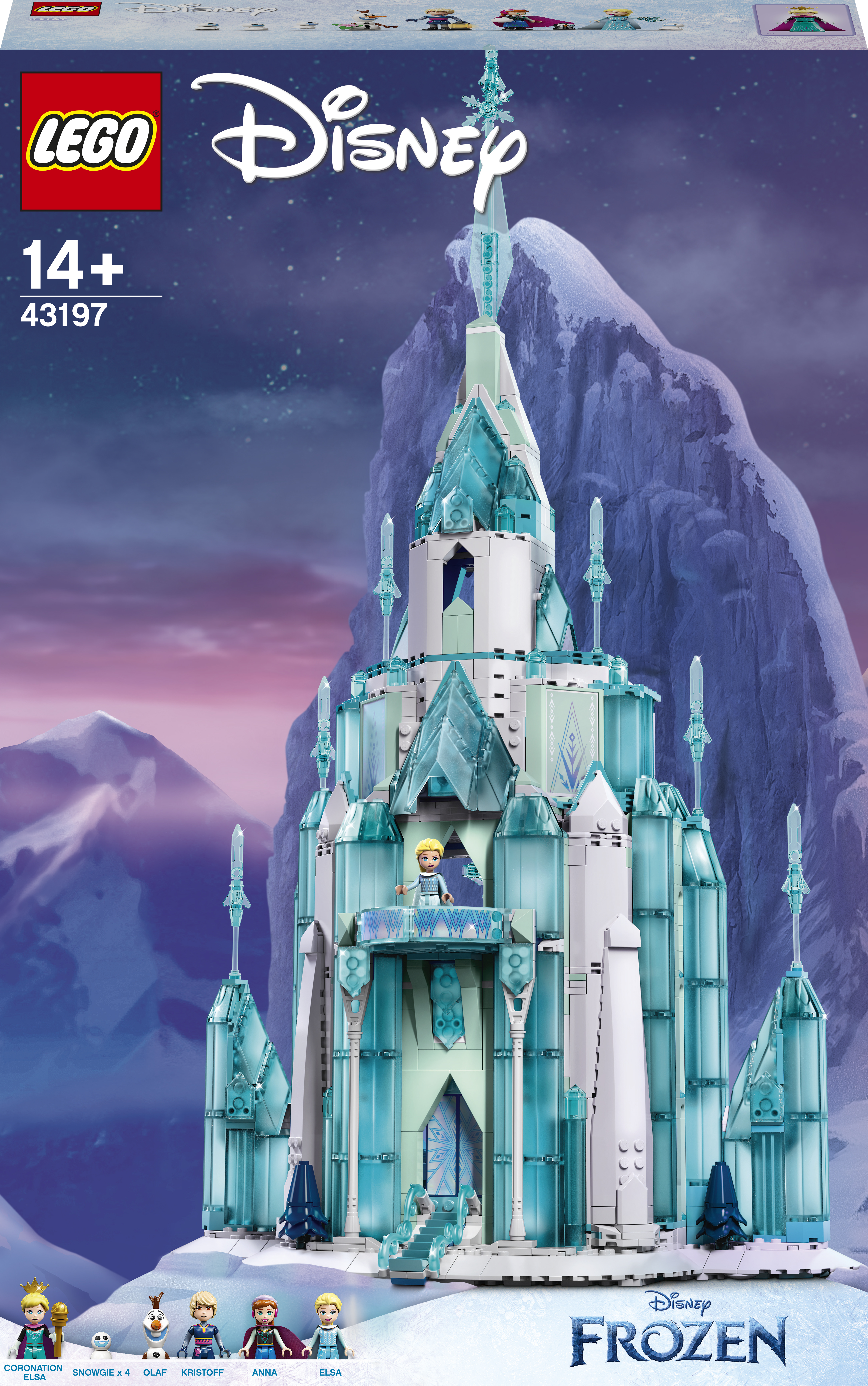 

Конструктор LEGO Disney Princess Ледяной замок 1709 деталей (43197)