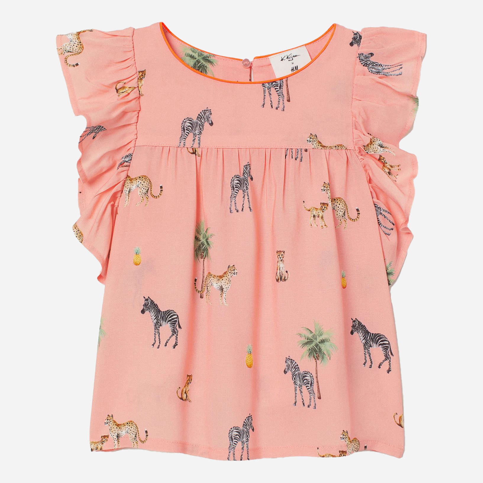 

Футболка H&M 1206-811536 92 см Розовый/Животные (hm03283874837)