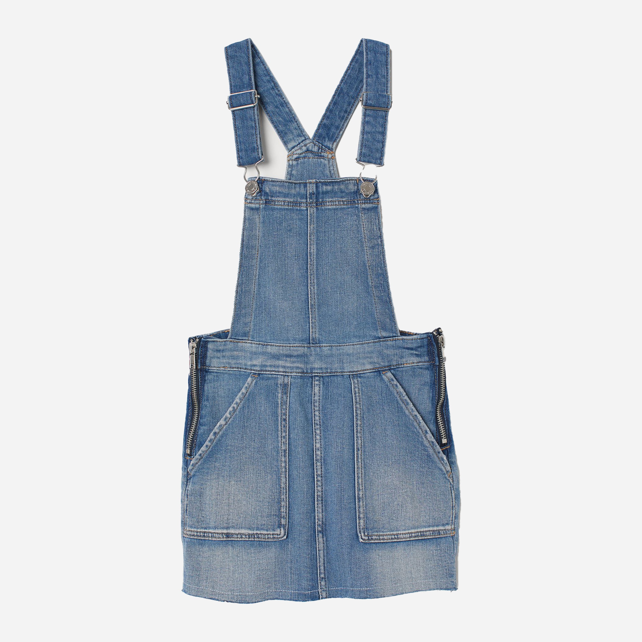 

Сарафан джинсовый H&M 1407-7564440 158 см Голубой (hm00726465761)