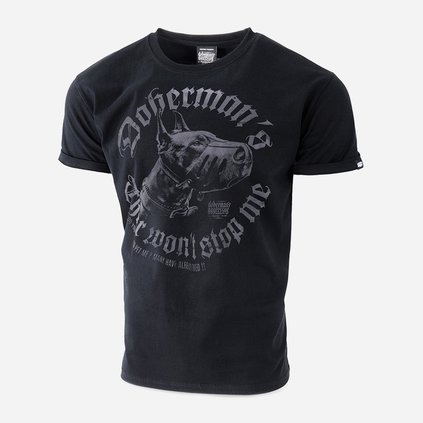 

Футболка Dobermans Aggressive Dangerous Dog TS242BK XXL Черная