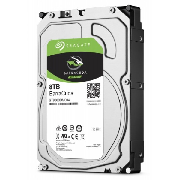 

HDD SATA 8.0TB Seagate BarraCuda 256MB (ST8000DM004) Refurbished