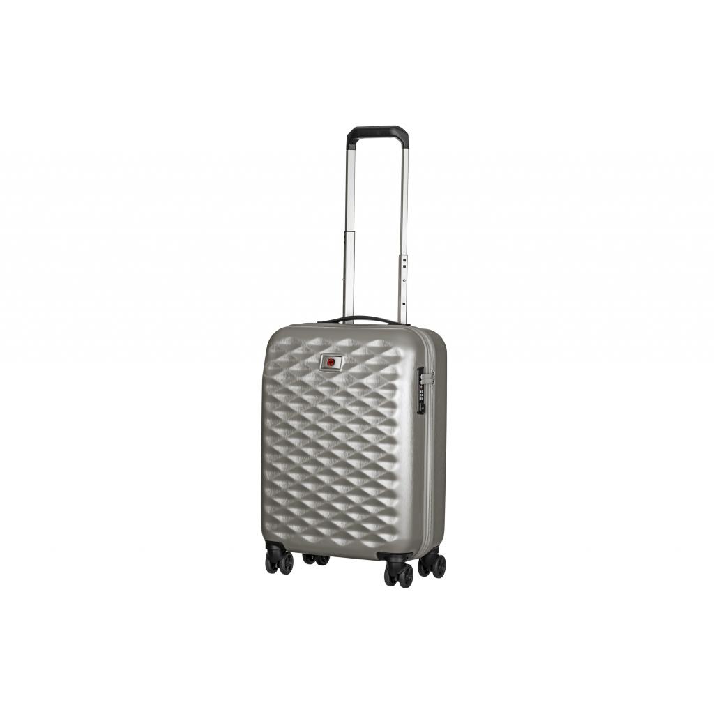 

Чемодан пластиковый Wenger Lumen 20" Silvery (606497)