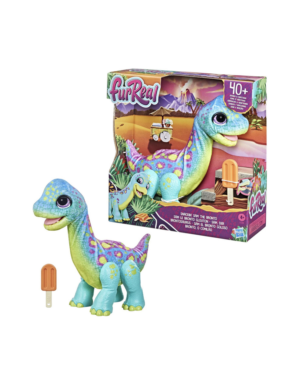 

Интерактивная игрушка Hasbro Динозавр Бронто Фурреал Хасбро FurReal Snackin’ Sam The Bronto Interactive