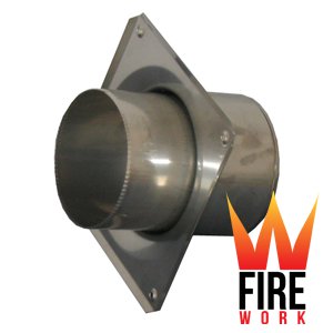 

Дымоход Окончание ø150 Fire Work Нержавеющая сталь одностенный AISI 304 0.6мм