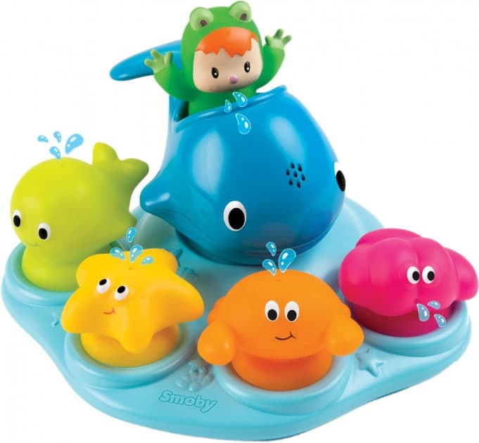 

Набор для ванны Smoby Toys Cotoons Веселые животные на присосках