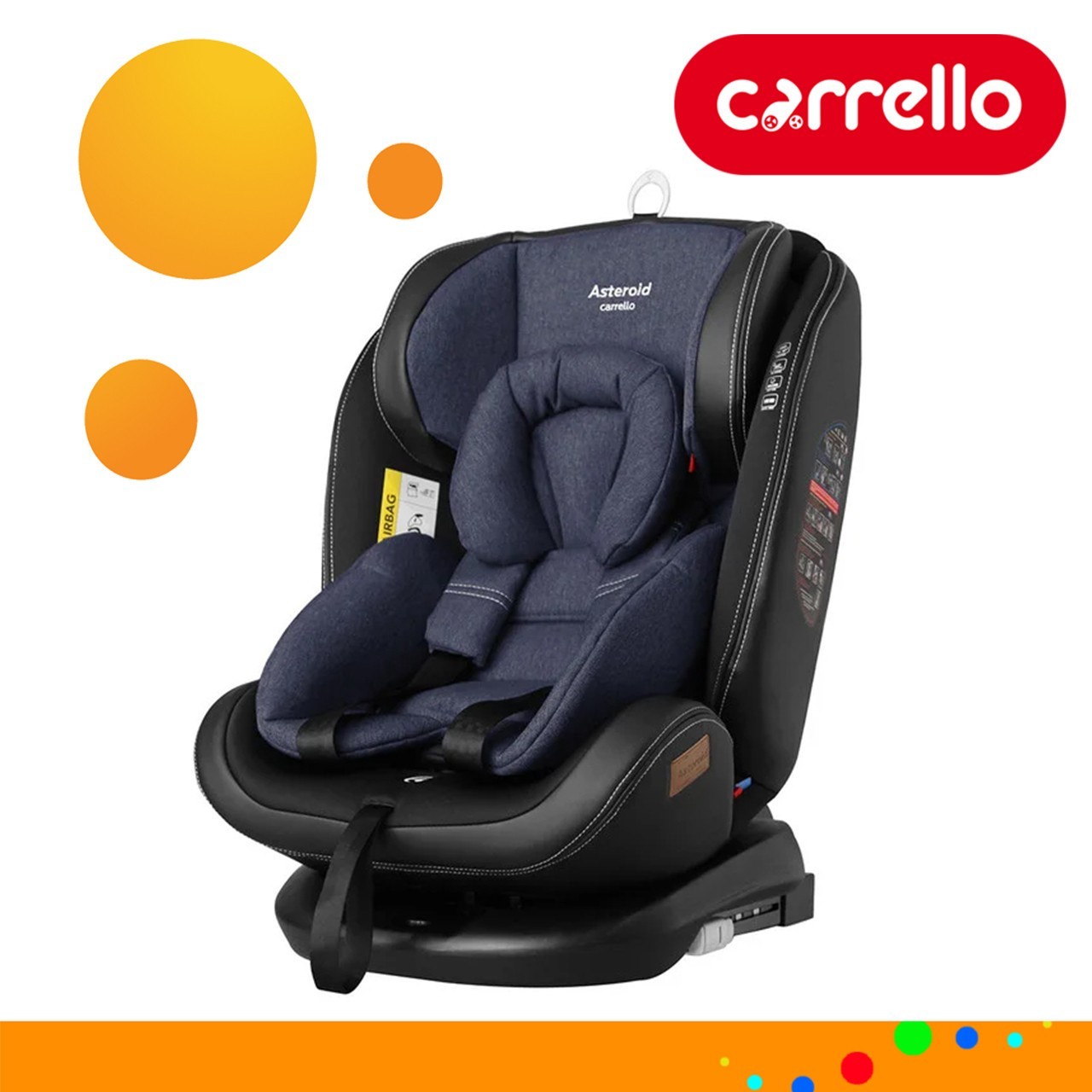 

Детское автокресло Carrello Asteroid CRL-12801 Denim Blue 0+1+2+3, ISOFIX Синий (CRL-12801 Denim Blue)