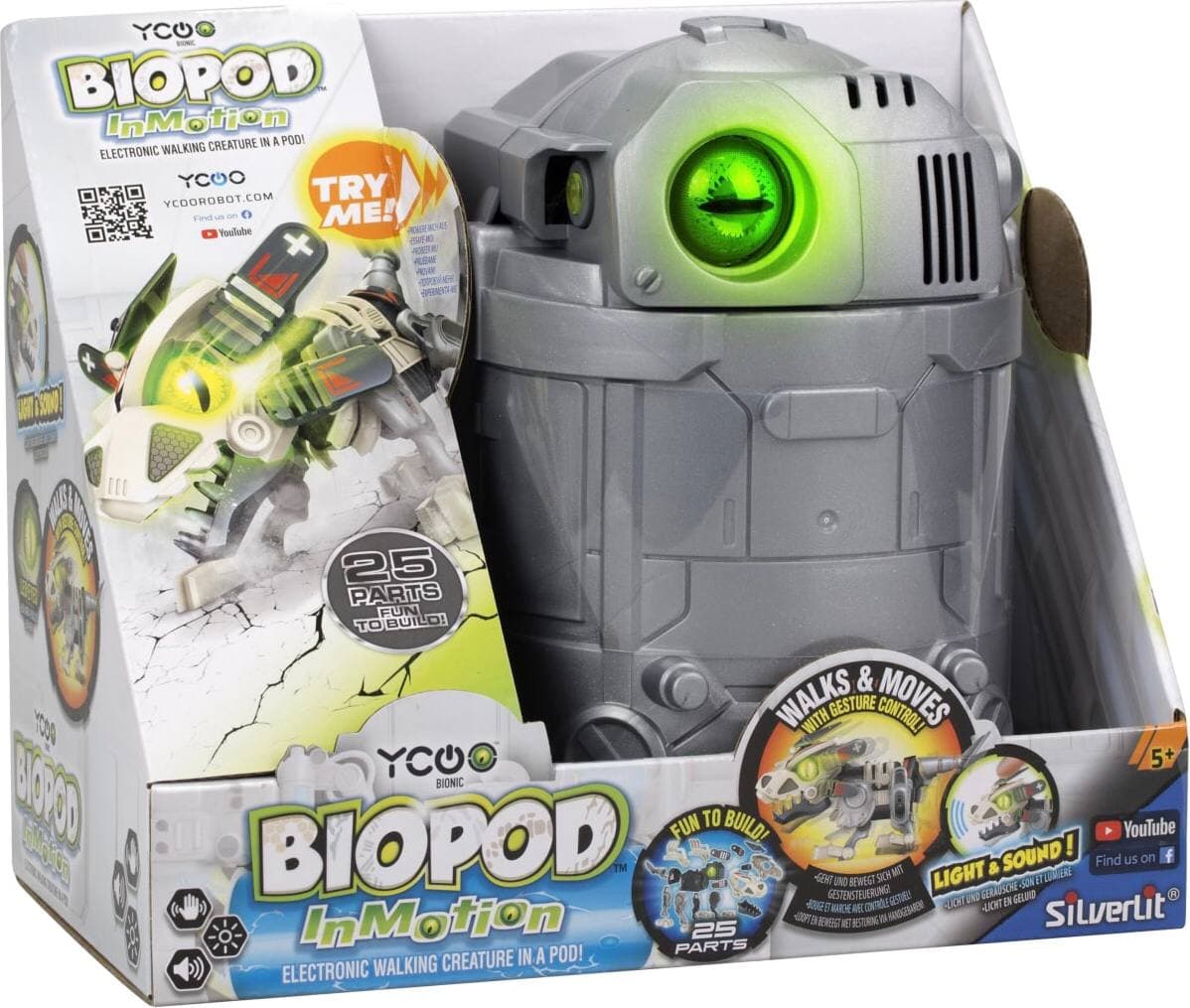 

Игрушка - сюрприз Silverlit Робозавр Biopod Inmotion (4891813880912)