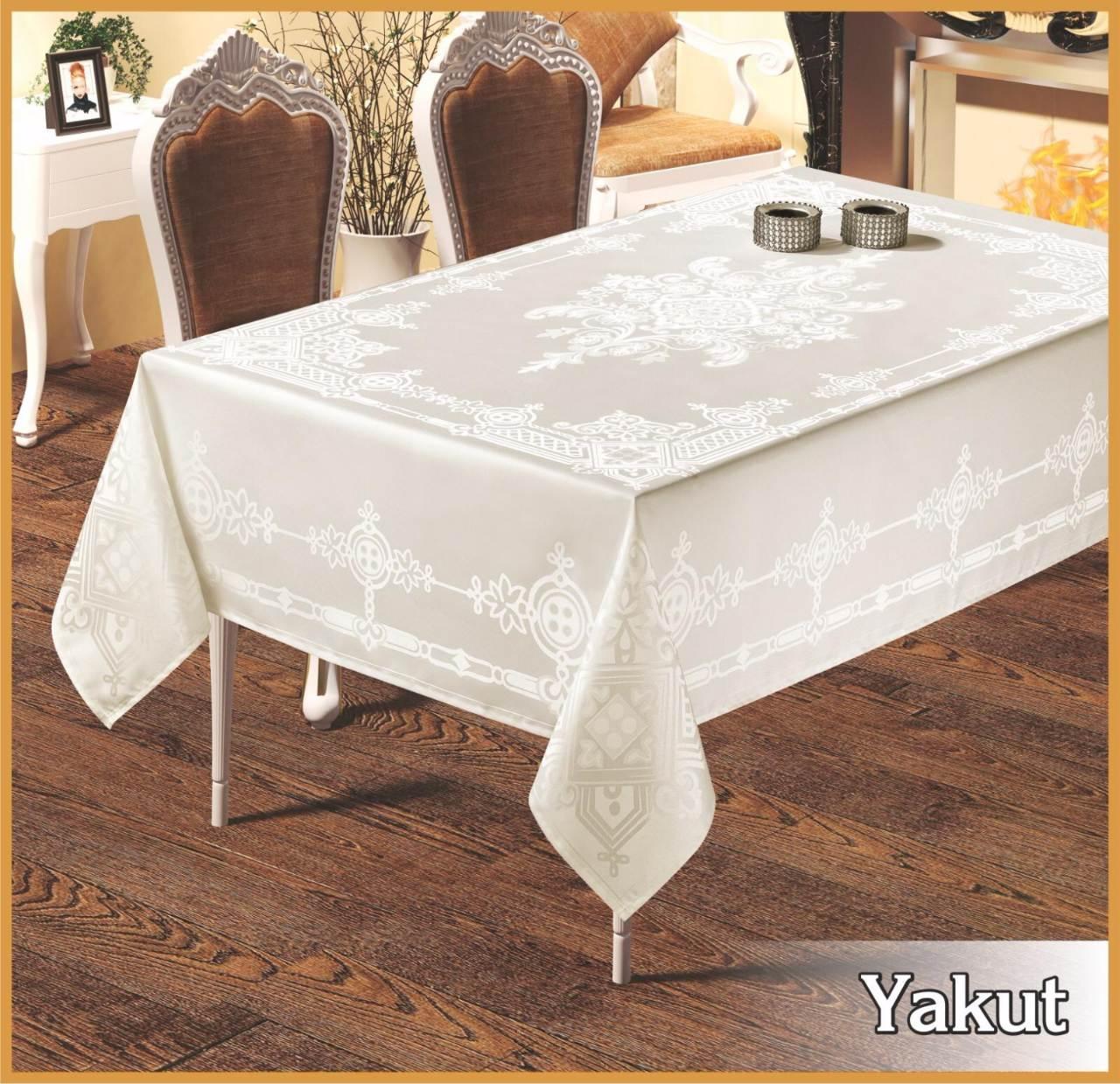 

Скатертина тефлон Maison Royale 160*220 Yakut Cream