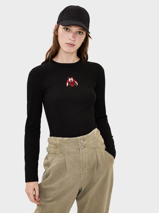 

Джемпер Bershka 2211/813/810 XS Черный