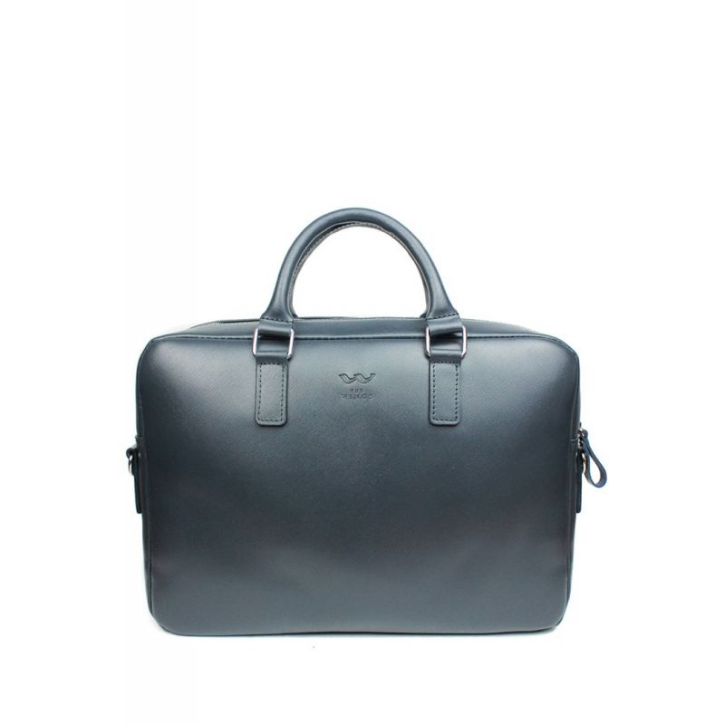 

Кожаная деловая сумка Briefcase 2.0 синий сафьян