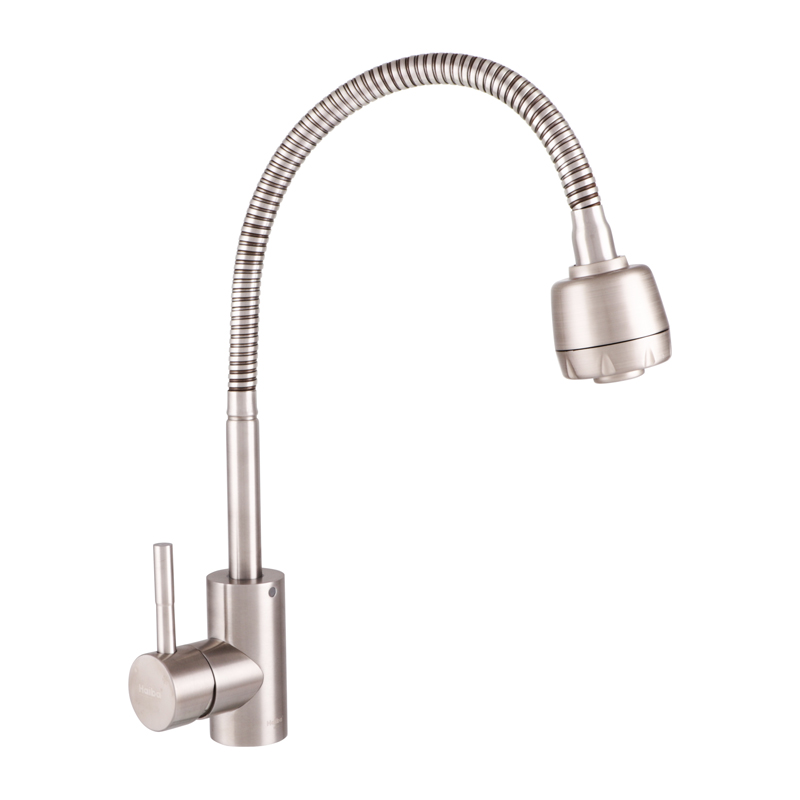 

Смеситель для кухни SUS 011 с рефлективным изливом HB3912 HAIBA 510 Нержавеющая сталь (HB3912)