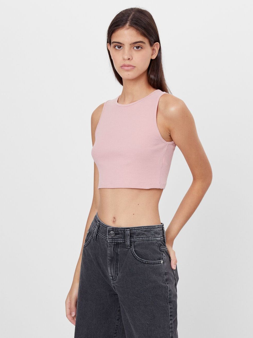 

Топ Bershka 3185/033/676  Розовый, Топ Bershka 3185/033/676 L Розовый