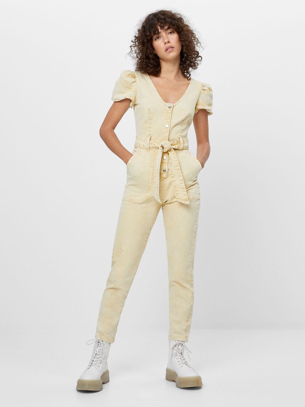 

Комбинезон Bershka 8192/019/312 S Желтый