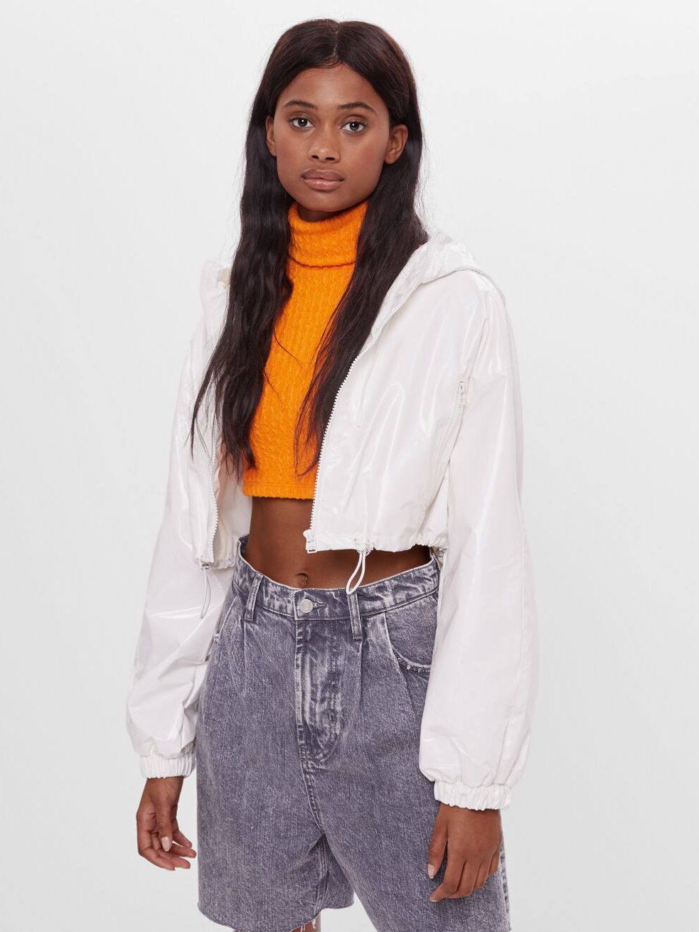 

Куртка Bershka 6274/551/712  Молочная, Куртка Bershka 6274/551/712 S Молочная
