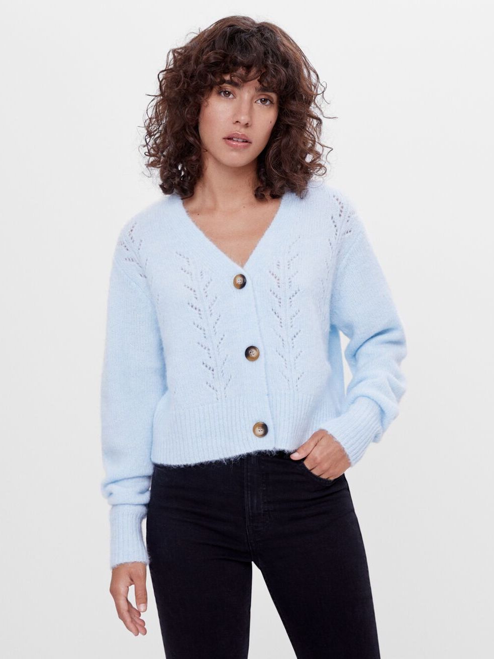 

Кардиган Bershka 6738/376/106 M Голубой
