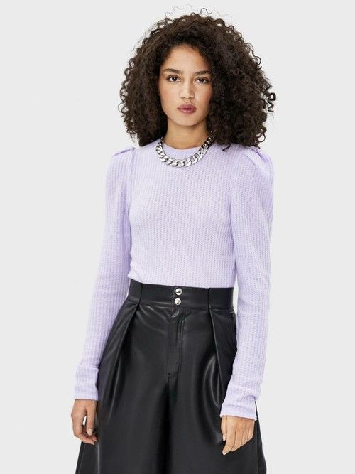 

Джемпер Bershka 6830/256/619  Лиловый, Джемпер Bershka 6830/256/619 M Лиловый
