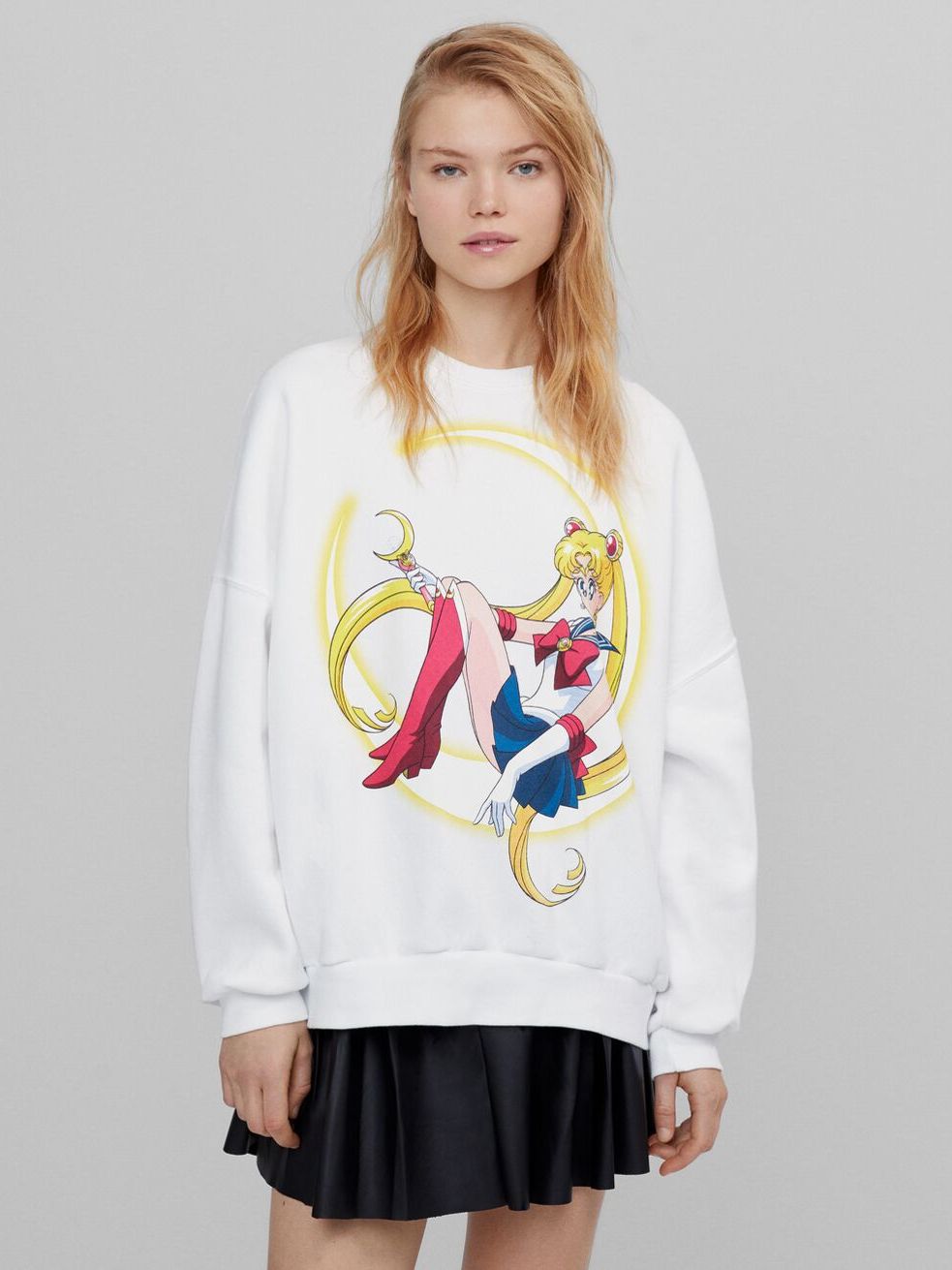 

Свитшот Bershka 6864/033/251 XS Белый